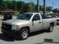 Silver Birch Metallic - Silverado 1500 Work Truck Regular Cab Photo No. 8