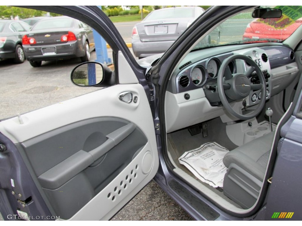 2007 PT Cruiser Touring - Opal Gray Metallic / Pastel Slate Gray photo #14