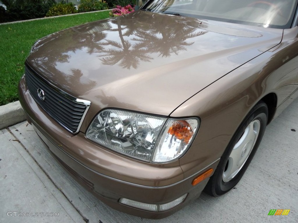 1998 LS 400 - Copper Brown Pearl Metallic / Ivory photo #25