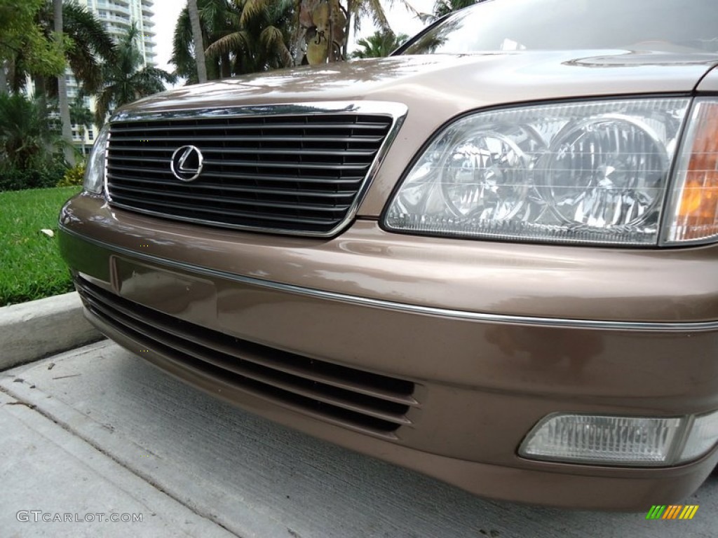 1998 LS 400 - Copper Brown Pearl Metallic / Ivory photo #27