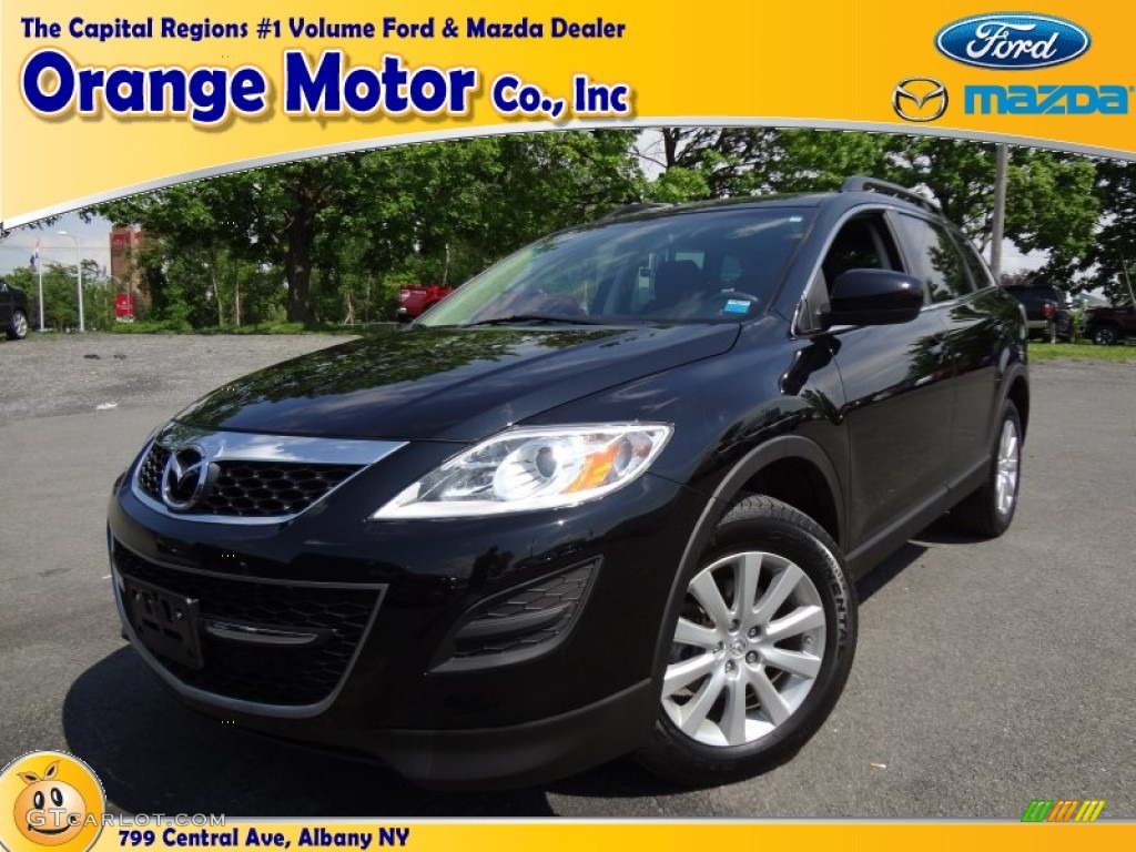 2010 CX-9 Sport AWD - Brilliant Black / Black photo #1