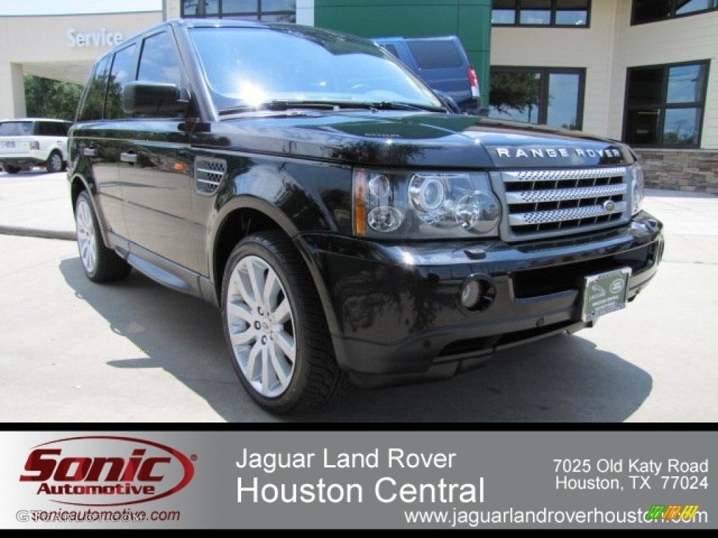 2006 Range Rover Sport Supercharged - Java Black Pearlescent / Ebony Black photo #1