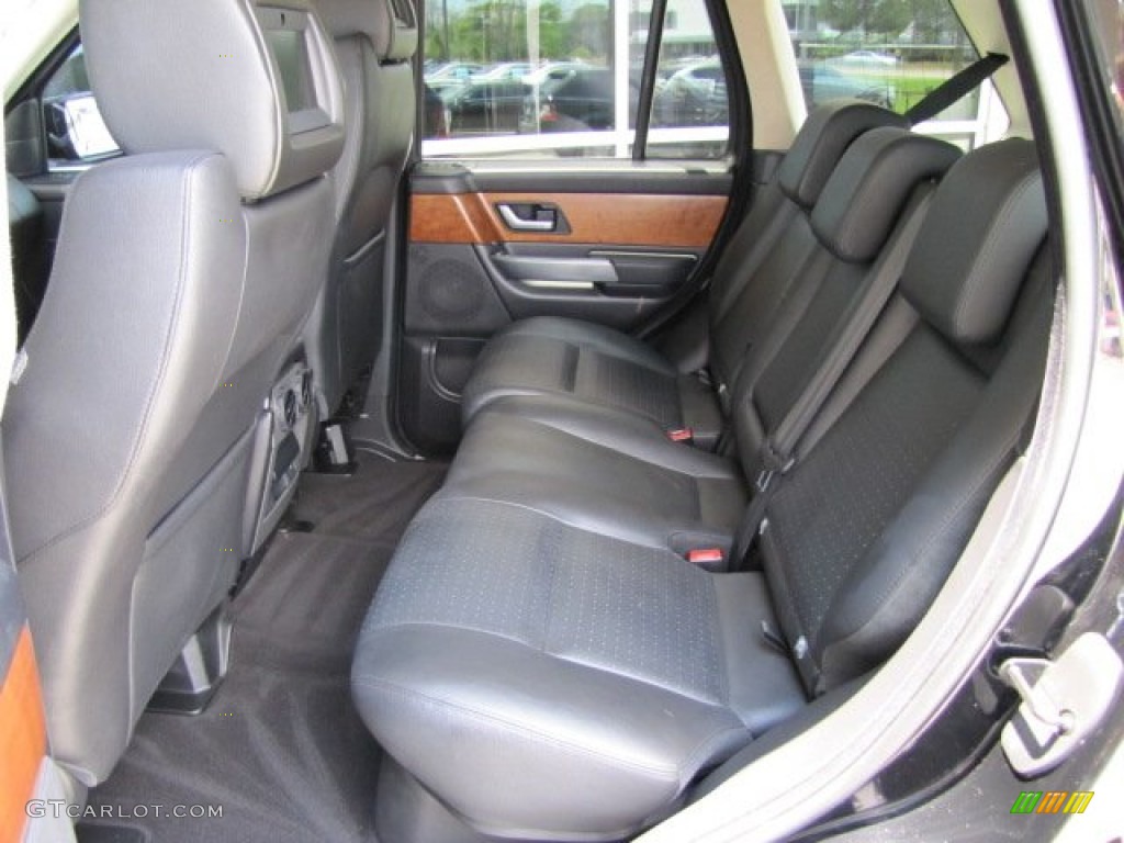 2006 Range Rover Sport Supercharged - Java Black Pearlescent / Ebony Black photo #4