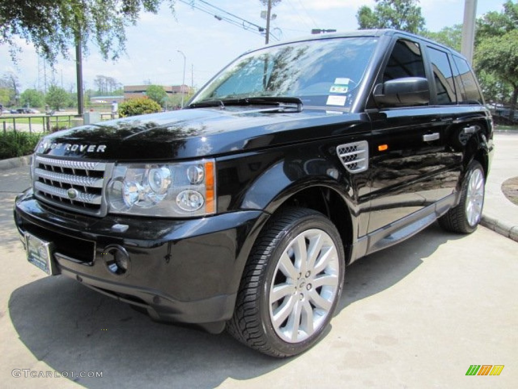 2006 Range Rover Sport Supercharged - Java Black Pearlescent / Ebony Black photo #5