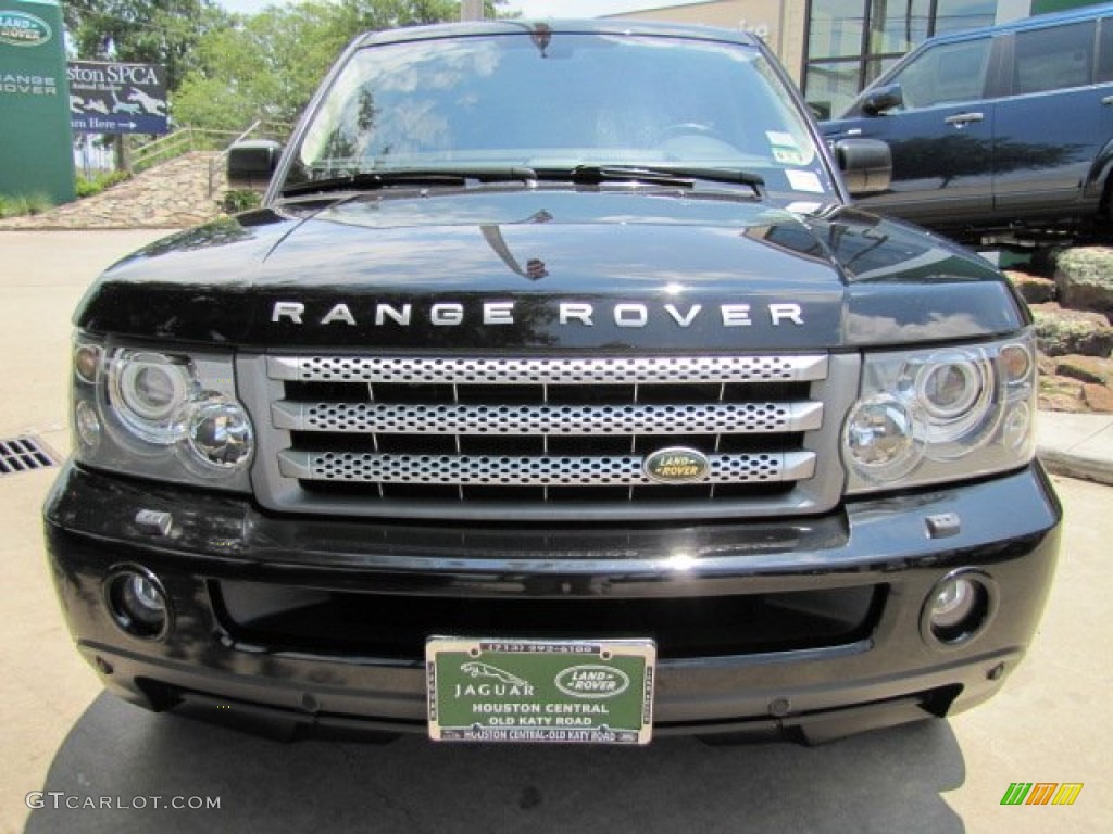 2006 Range Rover Sport Supercharged - Java Black Pearlescent / Ebony Black photo #6