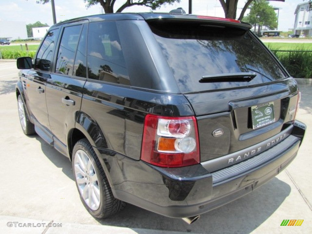 2006 Range Rover Sport Supercharged - Java Black Pearlescent / Ebony Black photo #8