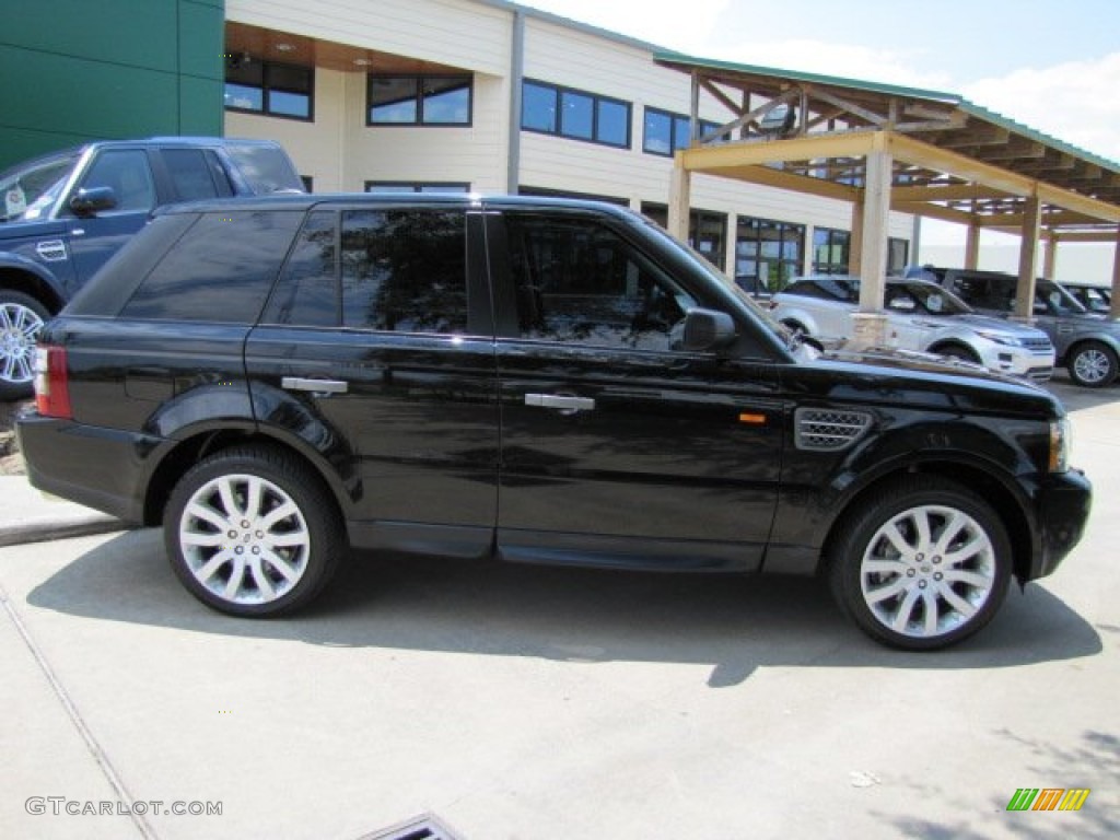 2006 Range Rover Sport Supercharged - Java Black Pearlescent / Ebony Black photo #11