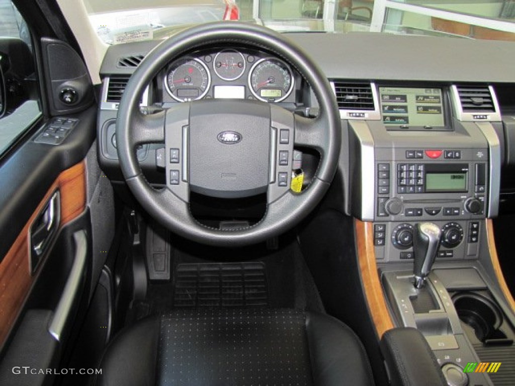 2006 Range Rover Sport Supercharged - Java Black Pearlescent / Ebony Black photo #13