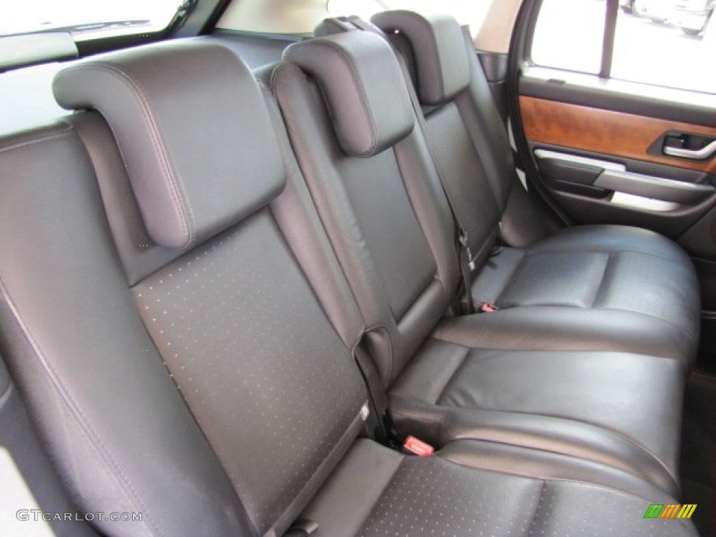 2006 Range Rover Sport Supercharged - Java Black Pearlescent / Ebony Black photo #18
