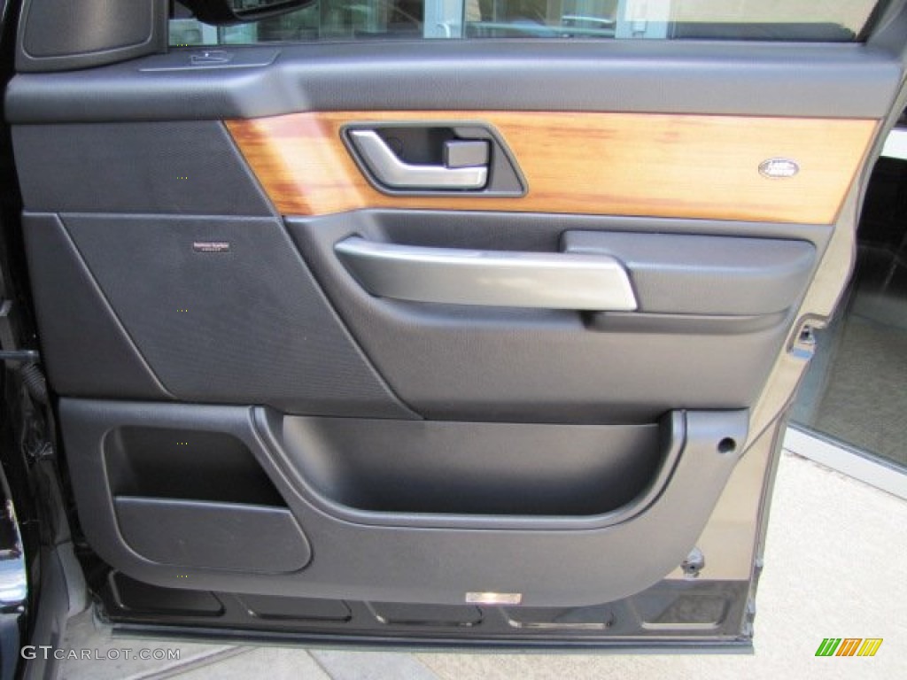 2006 Range Rover Sport Supercharged - Java Black Pearlescent / Ebony Black photo #30