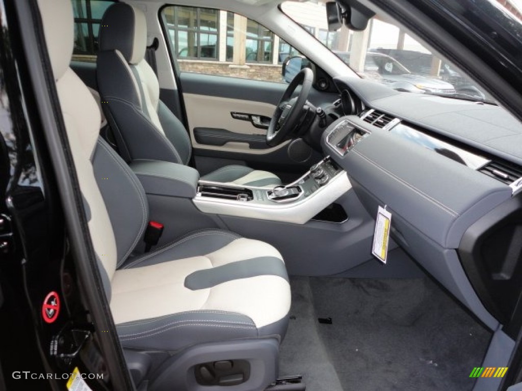 Dynamic Lunar/Ivory Interior 2012 Land Rover Range Rover Evoque Dynamic Photo #65358255