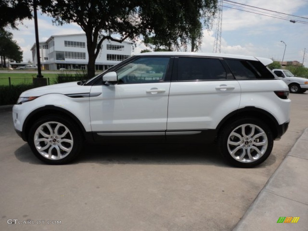 Fuji White 2012 Land Rover Range Rover Evoque Pure Exterior Photo #65358327
