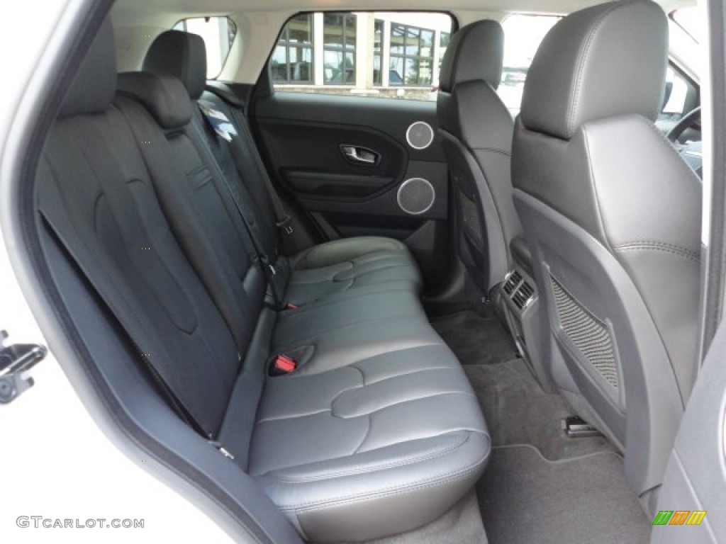 2012 Land Rover Range Rover Evoque Pure Rear Seat Photo #65358351