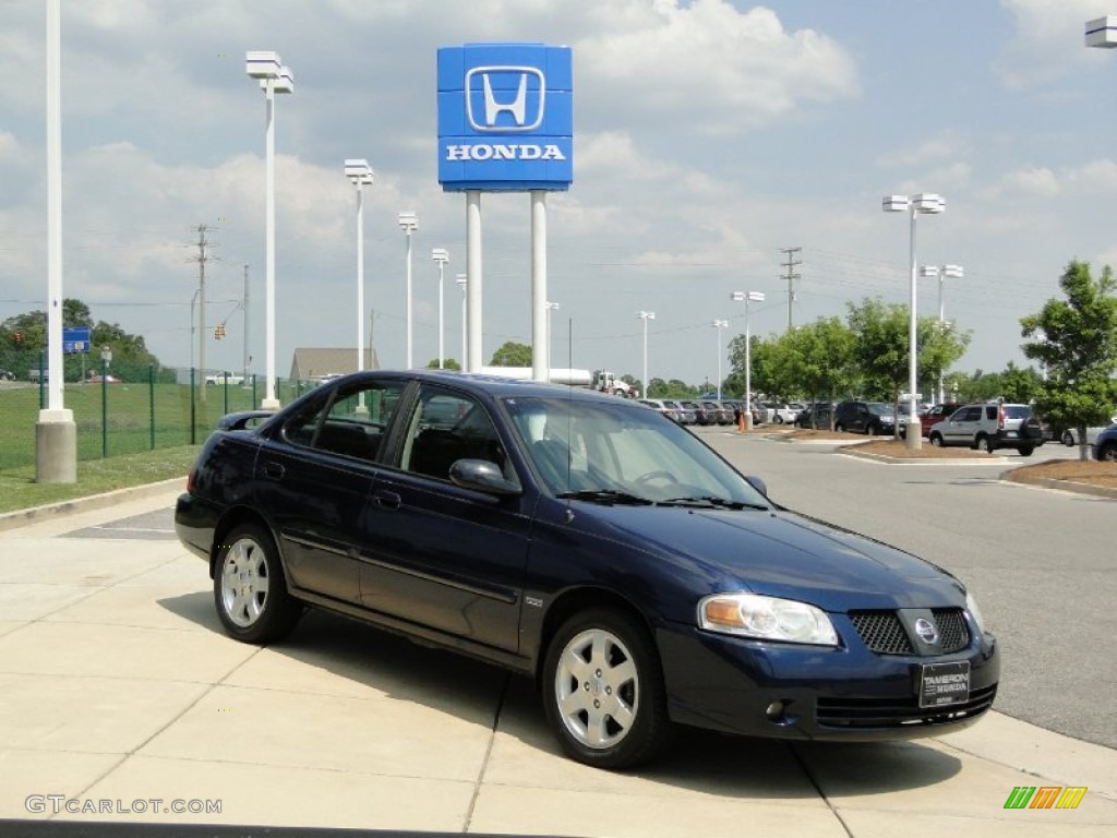 2005 Sentra 1.8 S Special Edition - Blue Dusk / Charcoal photo #2