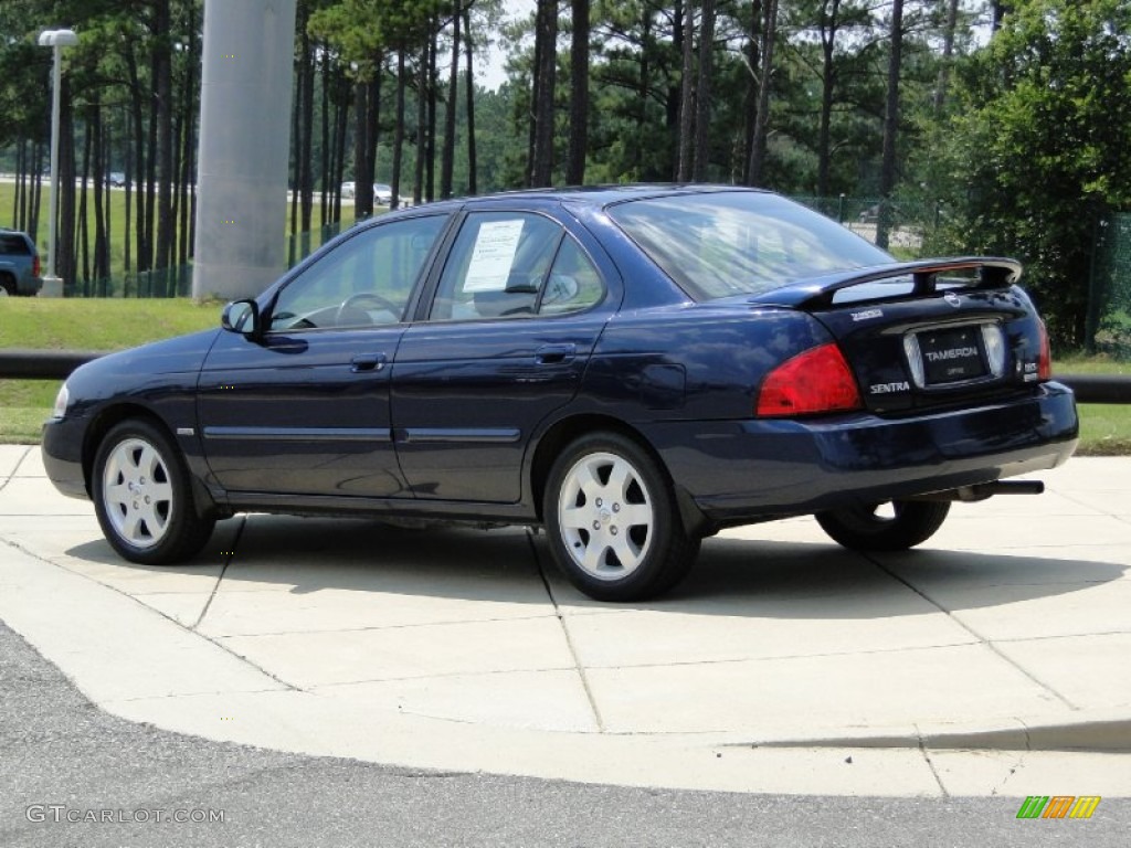 2005 Sentra 1.8 S Special Edition - Blue Dusk / Charcoal photo #6