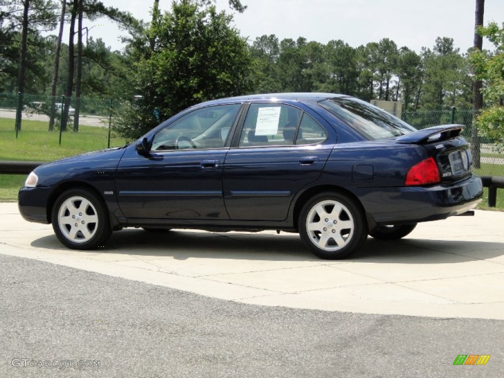 2005 Sentra 1.8 S Special Edition - Blue Dusk / Charcoal photo #7