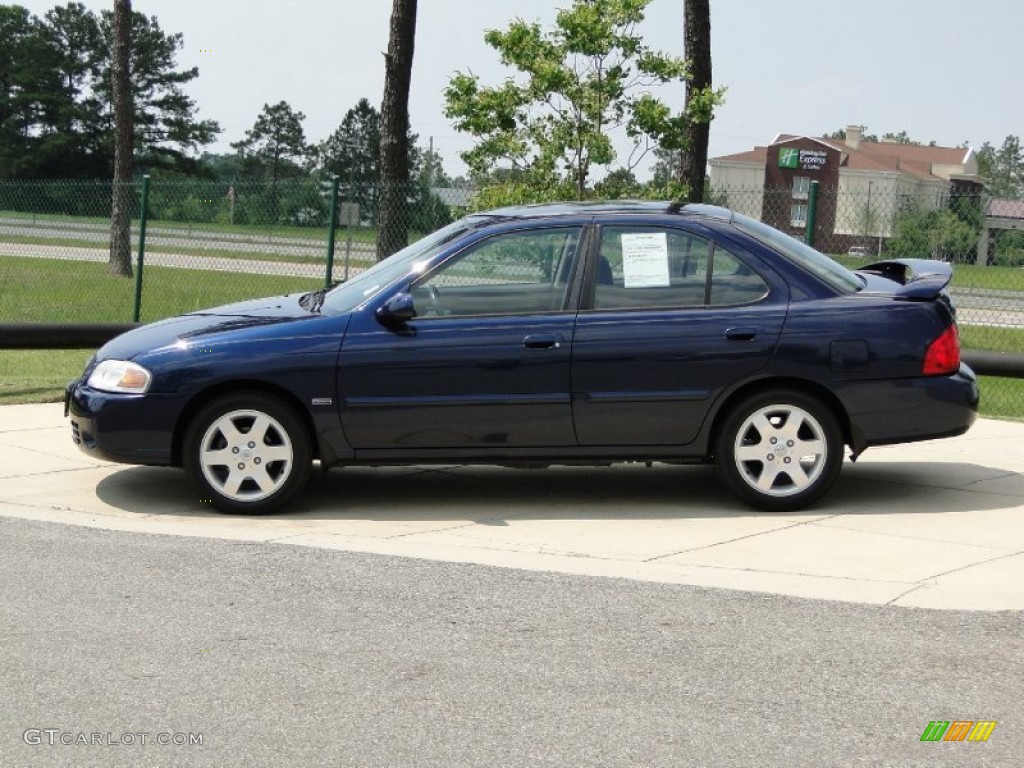2005 Sentra 1.8 S Special Edition - Blue Dusk / Charcoal photo #8