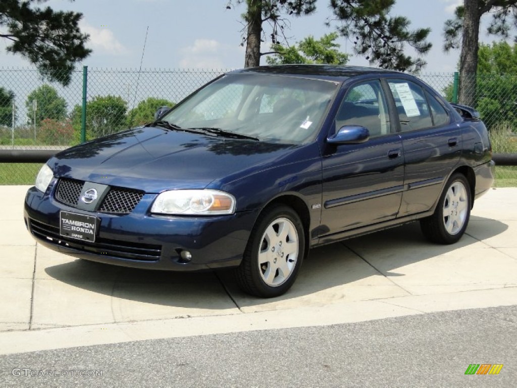 2005 Sentra 1.8 S Special Edition - Blue Dusk / Charcoal photo #10