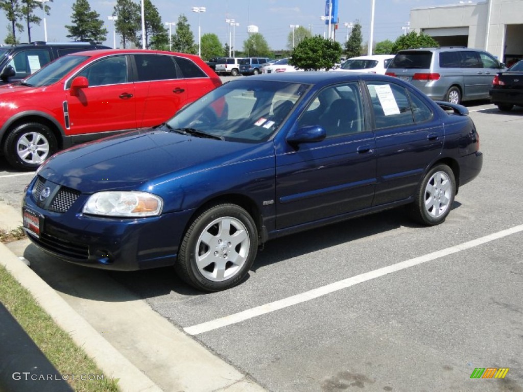 2005 Sentra 1.8 S Special Edition - Blue Dusk / Charcoal photo #36