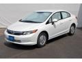 Taffeta White - Civic HF Sedan Photo No. 3