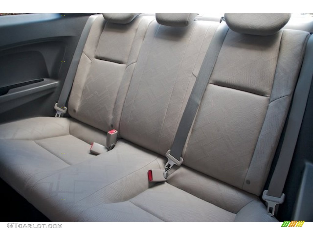 2012 Civic EX Coupe - Polished Metal Metallic / Gray photo #11