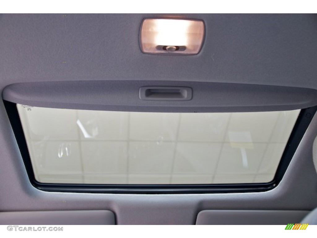 2012 Civic EX Coupe - Polished Metal Metallic / Gray photo #13