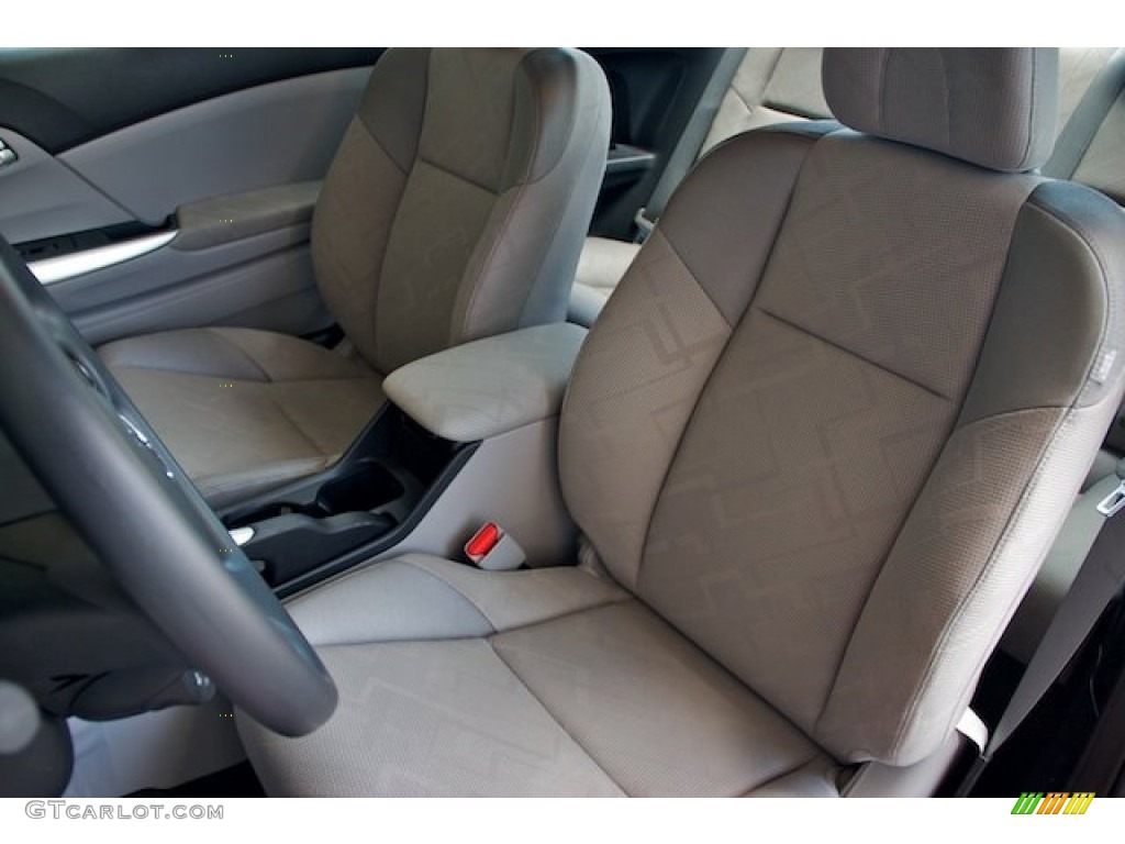 2012 Civic EX Coupe - Polished Metal Metallic / Gray photo #14