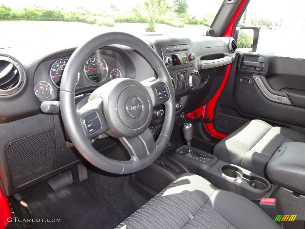 2011 Wrangler Sport 4x4 - Flame Red / Black photo #6