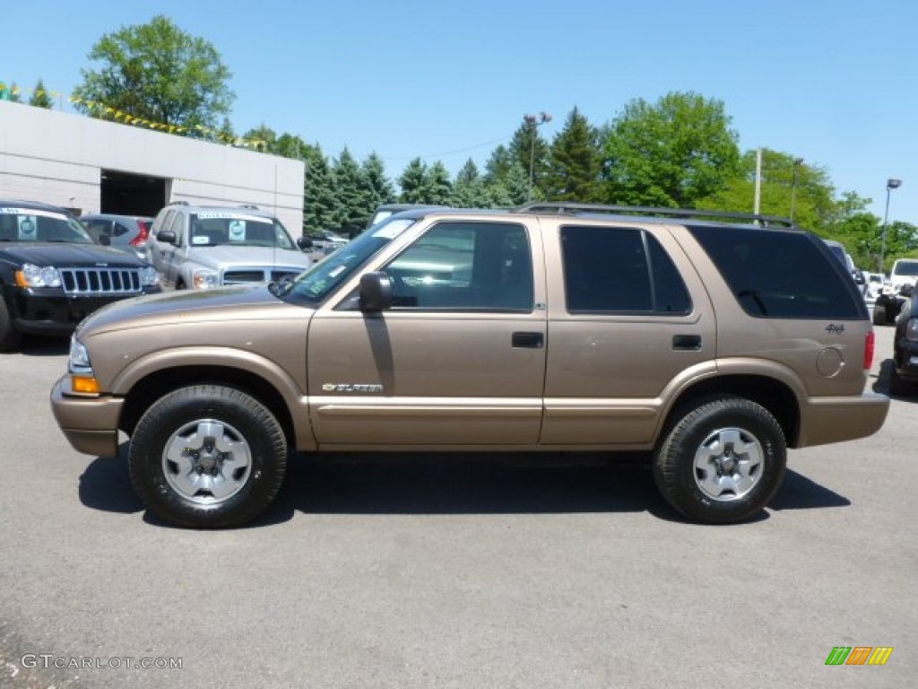 2002 Blazer LS 4x4 - Sandalwood Metallic / Graphite photo #4