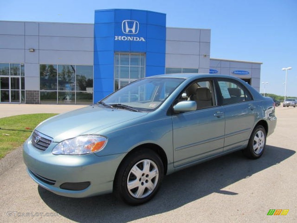 2007 Corolla LE - Cactus Mica / Beige photo #1