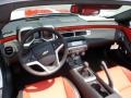 Inferno Orange/Black 2012 Chevrolet Camaro SS/RS Convertible Dashboard