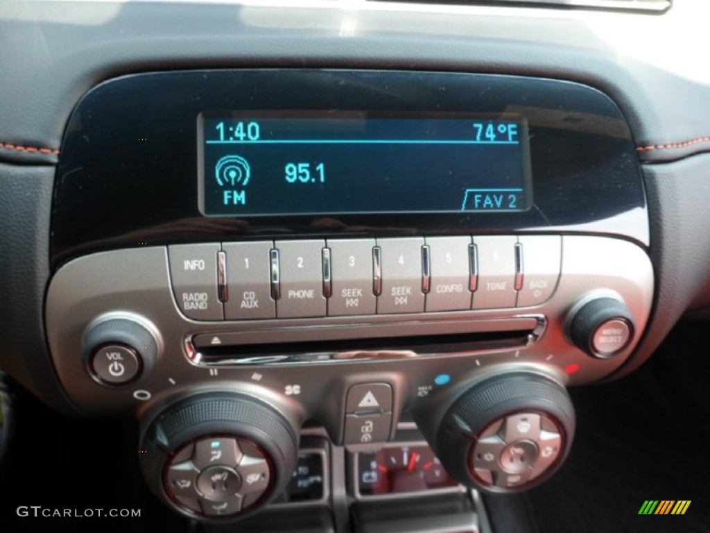 2012 Chevrolet Camaro SS/RS Convertible Controls Photo #65364751