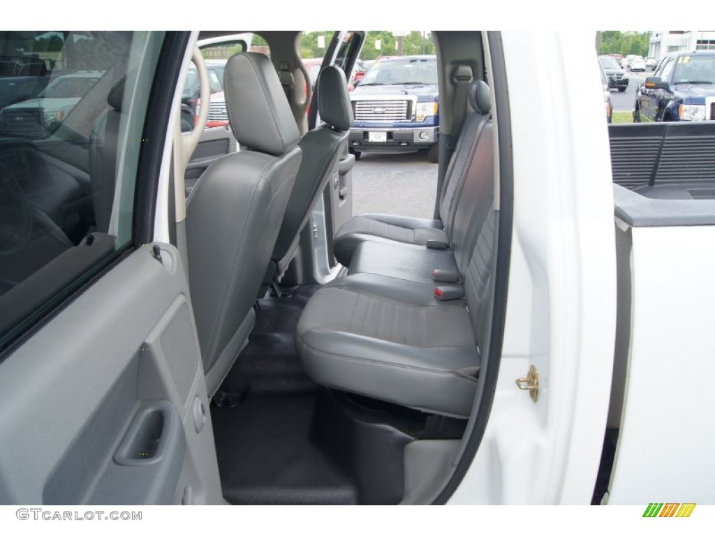 2007 Ram 1500 ST Quad Cab - Bright White / Medium Slate Gray photo #9