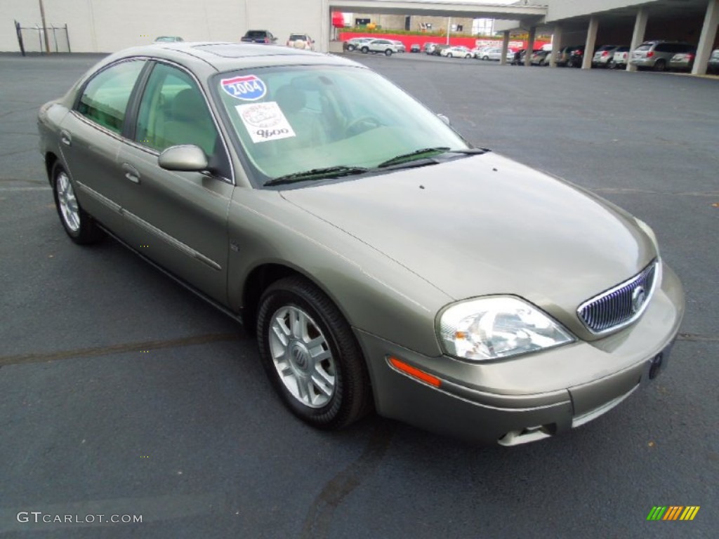 2004 Sable LS Premium Sedan - Spruce Green Metallic / Medium Parchment photo #1