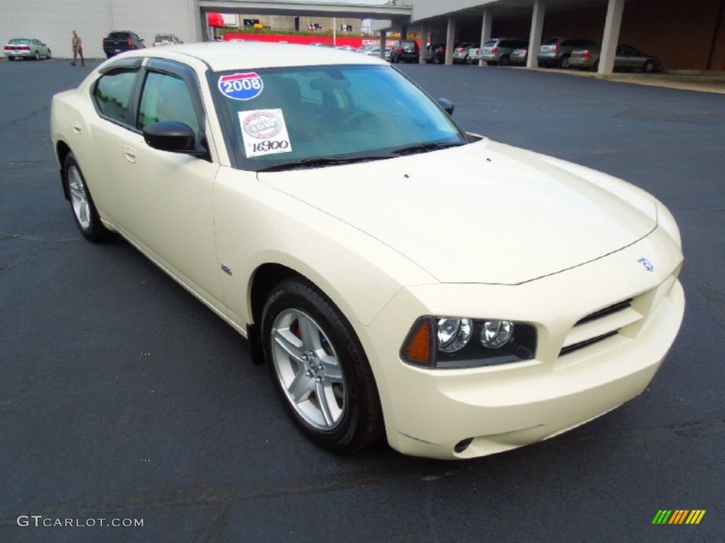 2008 Charger SE - Cool Vanilla Clear Coat / Dark Slate Gray photo #1