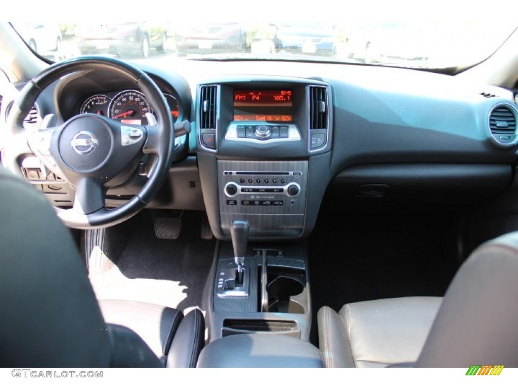 2010 Nissan Maxima 3.5 SV Charcoal Dashboard Photo #65366115