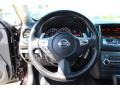 Charcoal 2010 Nissan Maxima 3.5 SV Steering Wheel