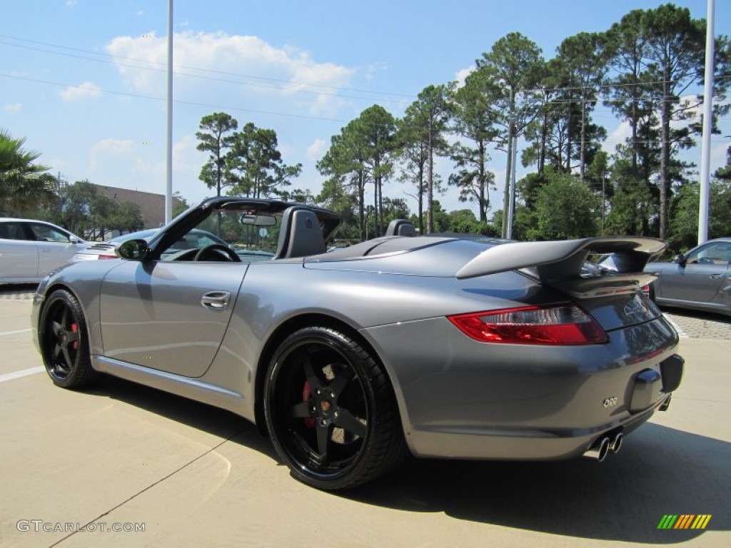 Seal Grey Metallic 2005 Porsche 911 Carrera S Cabriolet Exterior Photo #65367093