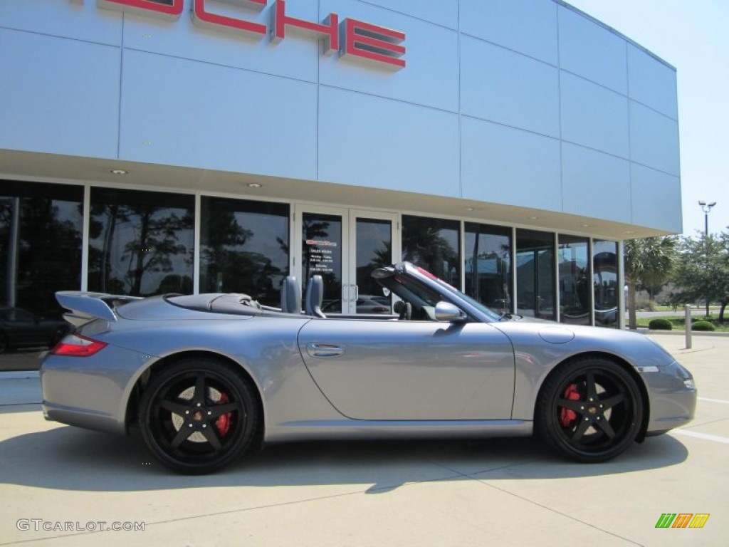 Seal Grey Metallic 2005 Porsche 911 Carrera S Cabriolet Exterior Photo #65367111
