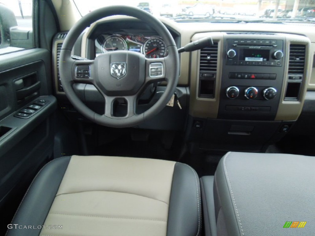 2012 Ram 1500 Express Crew Cab - Bright White / Dark Slate Gray/Medium Graystone photo #15