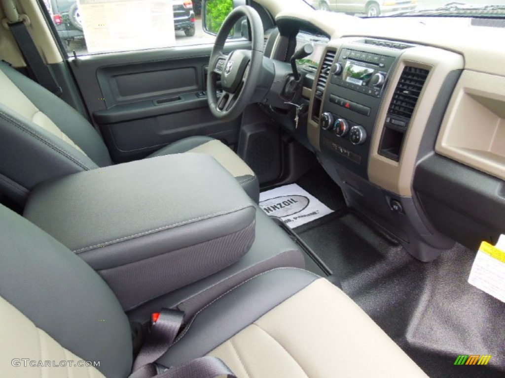 2012 Ram 1500 Express Crew Cab - Bright White / Dark Slate Gray/Medium Graystone photo #20