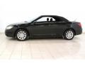 Brilliant Black Crystal Pearl 2011 Chrysler 200 Touring Convertible Exterior