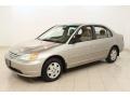 2003 Shoreline Mist Metallic Honda Civic LX Sedan  photo #3