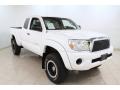 Super White 2007 Toyota Tacoma Access Cab 4x4