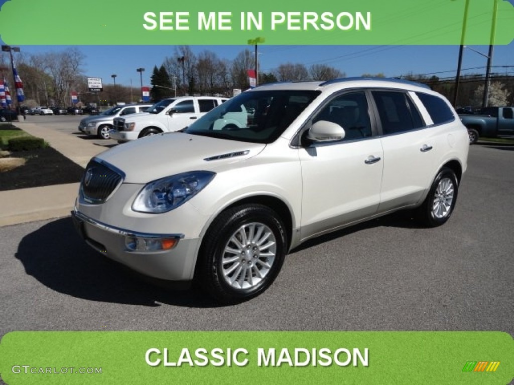 White Diamond Tri Coat Buick Enclave