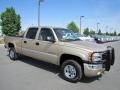 2005 Sand Beige Metallic GMC Sierra 2500HD SLE Crew Cab 4x4 #65361844