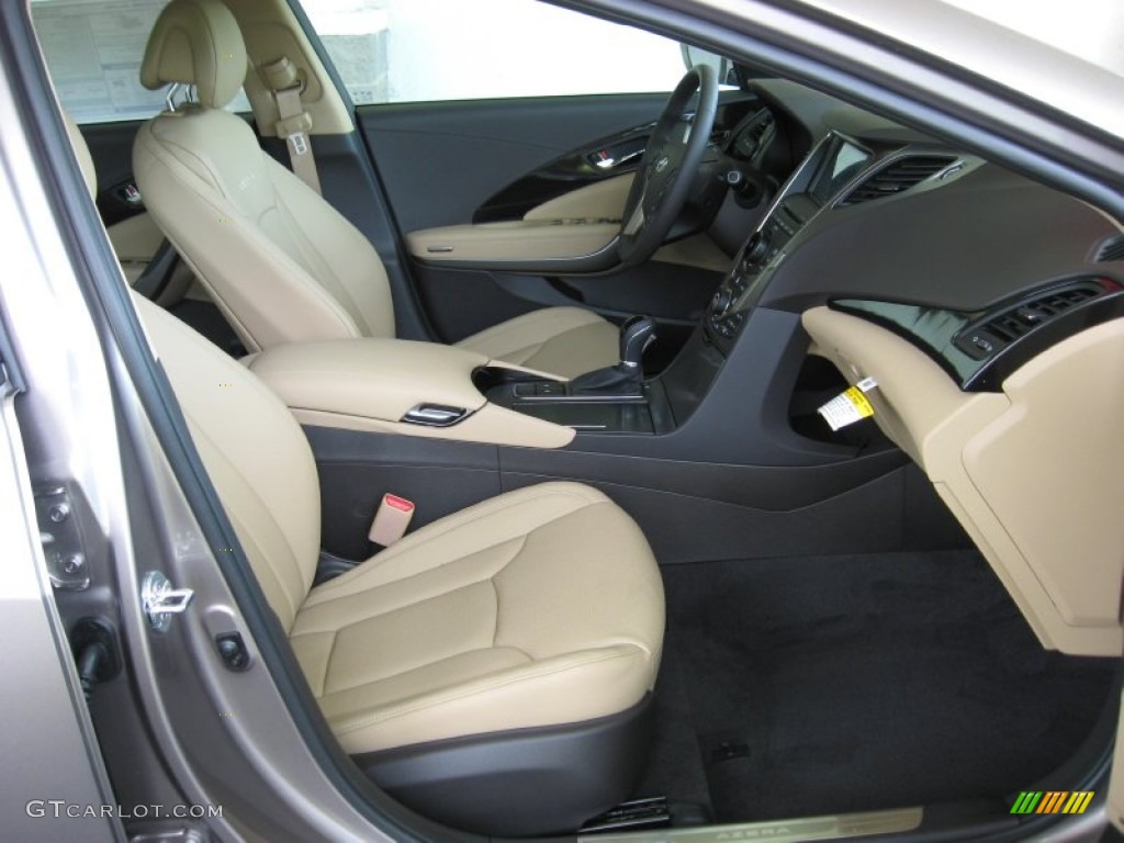 Camel Interior 2012 Hyundai Azera Standard Azera Model Photo #65375679