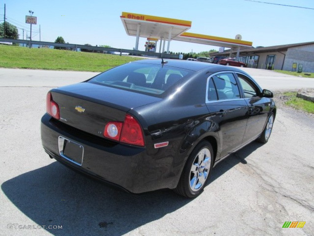 2008 Malibu LT Sedan - Black Granite Metallic / Ebony photo #7