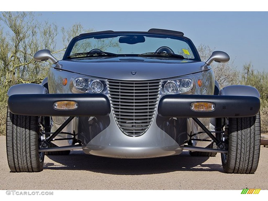 Prowler Silver Metallic 2001 Plymouth Prowler Roadster Exterior Photo #65376318