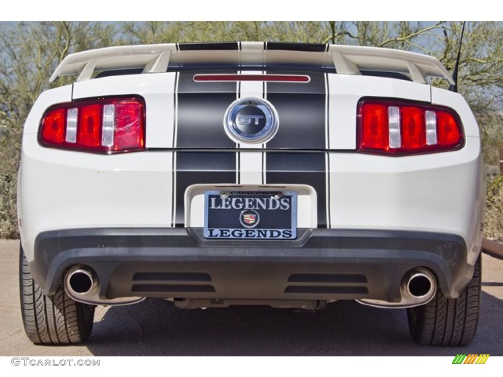 2011 Mustang GT Convertible - Performance White / Charcoal Black photo #9